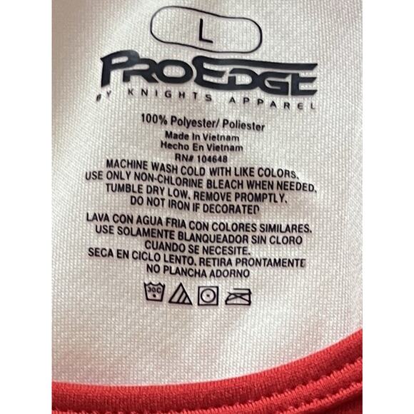 Ohio State Lady Buckeye Racerback Athletic Tank Top Medium Pro Edge - Picture 4 of 7